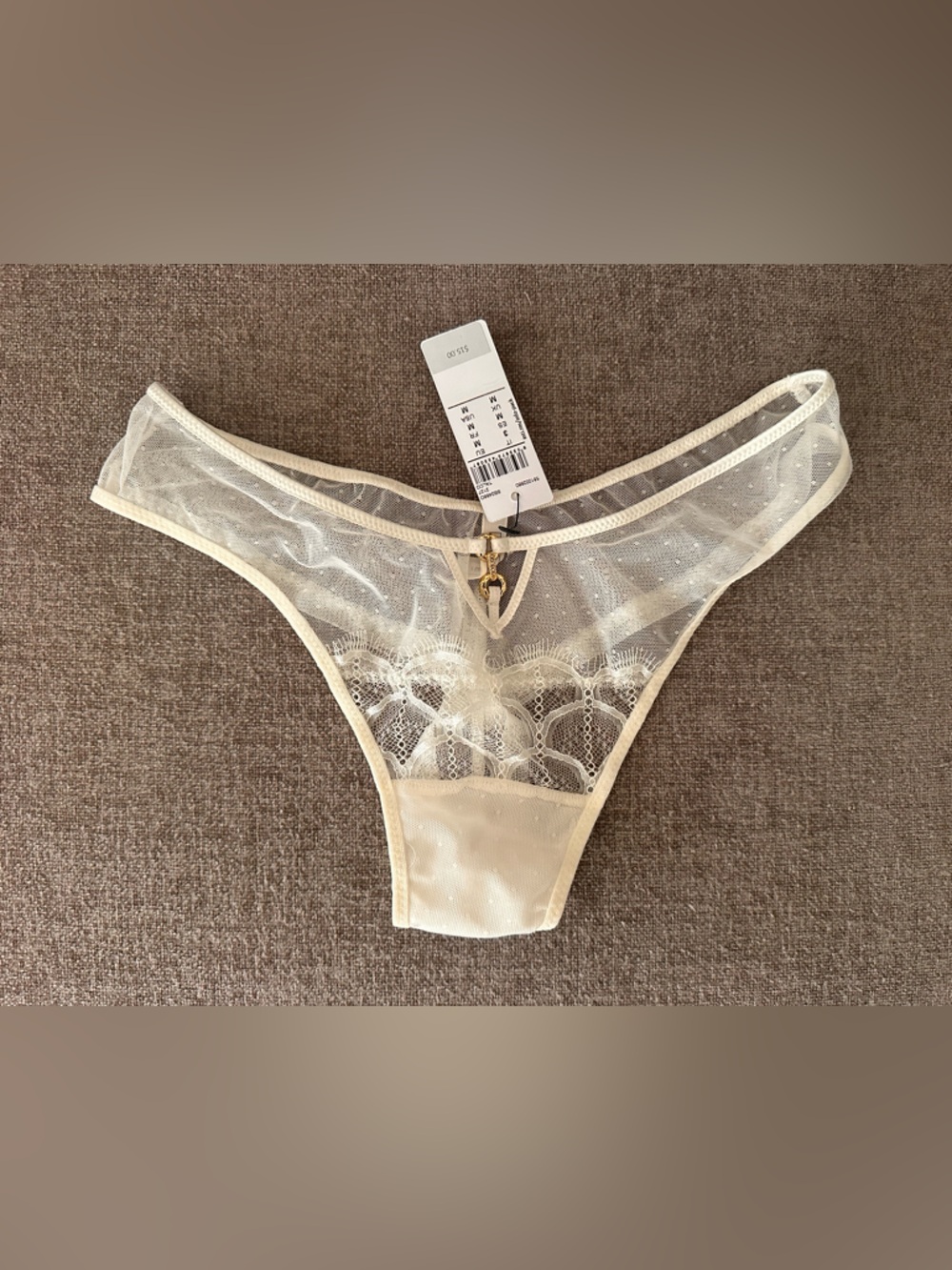 Intimissimi Mesh Lace Panties- Size M